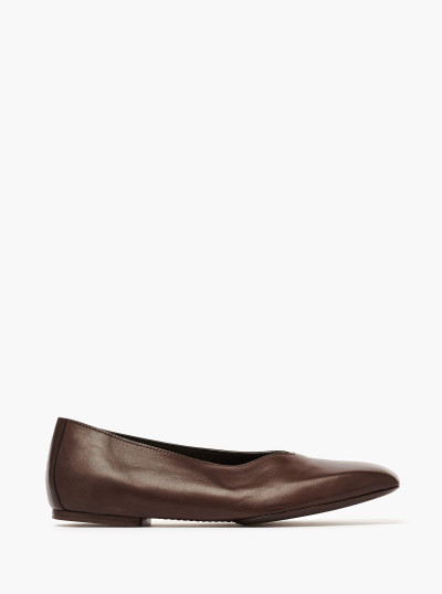 Ballerines en cuir
