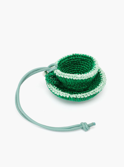 Crochet charm tea cup 2
