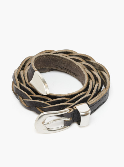 Ceinture tressée 2cm