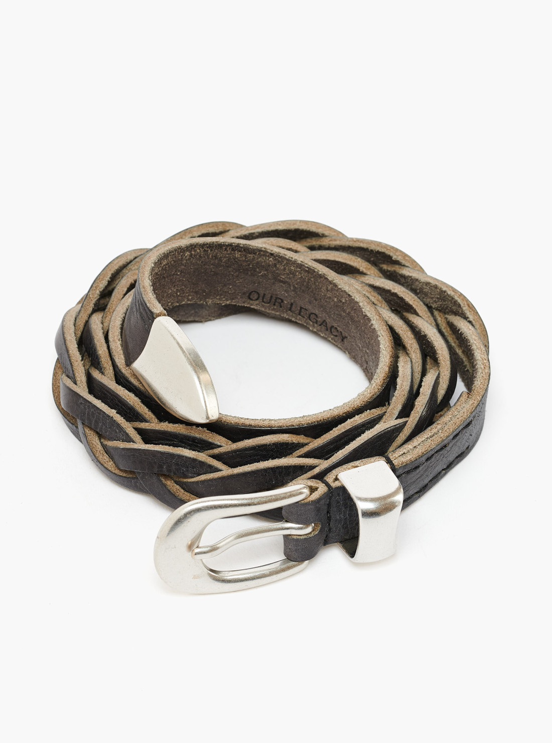 Ceinture tressée 2cm