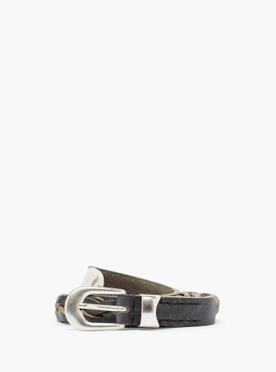 Ceinture tressée 2cm 2
