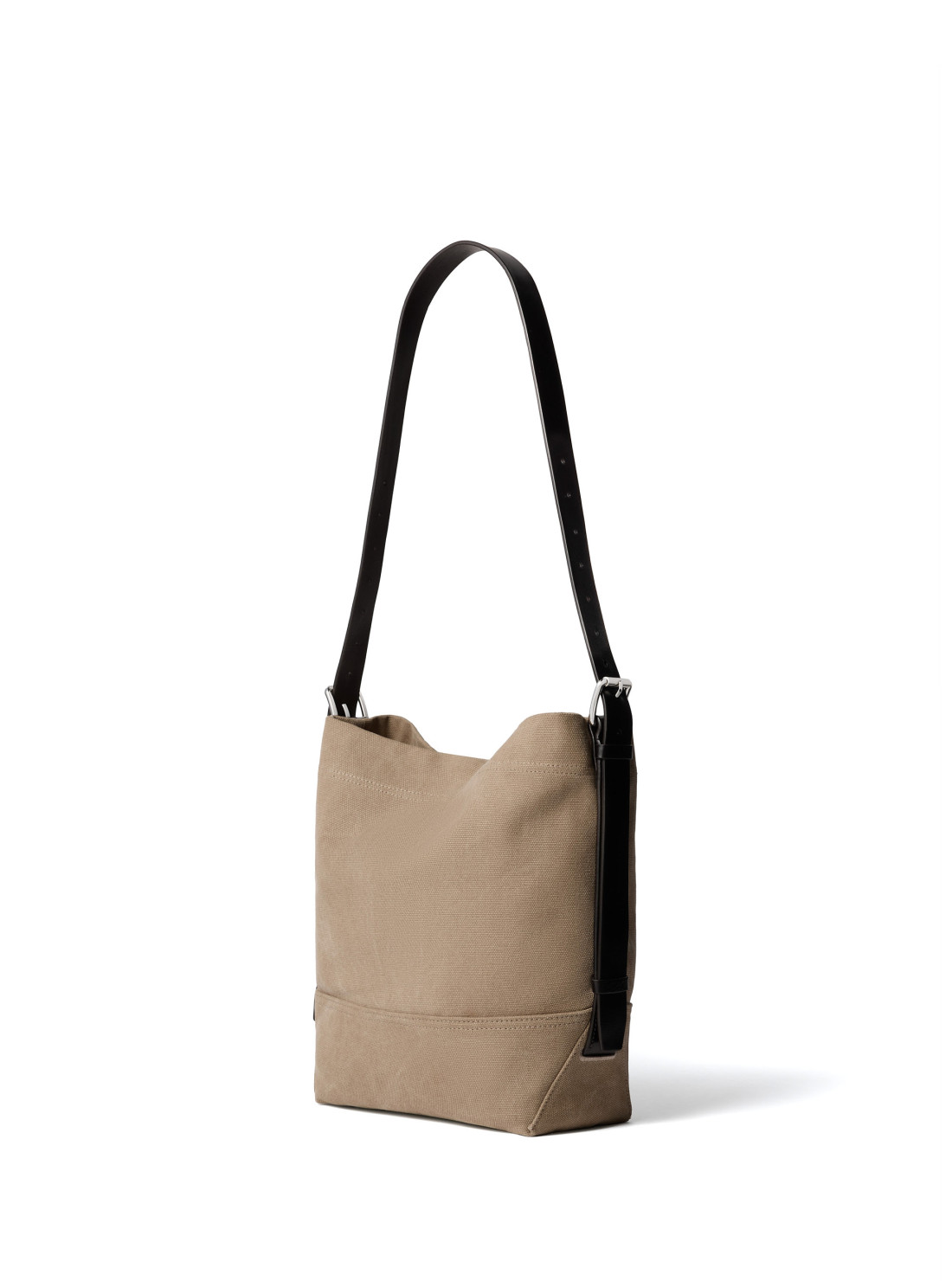 Small Belted Tote in tie-dye cotton...