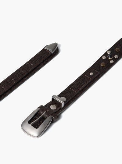 Ceinture western à rivets 30mm 2