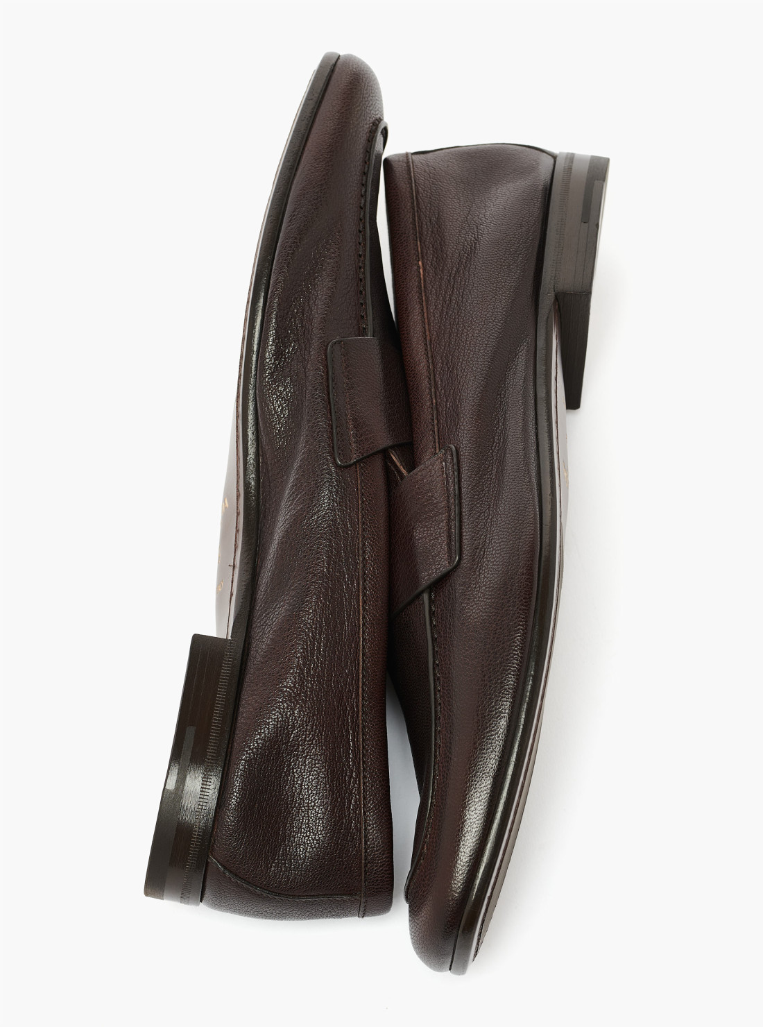 Leather loafers