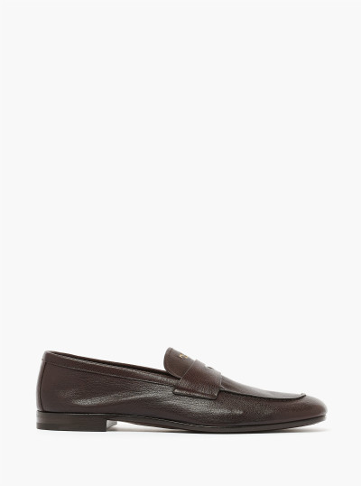 Leather loafers