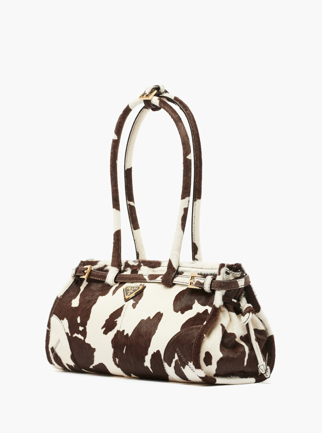Bonnie medium printed leather handbag