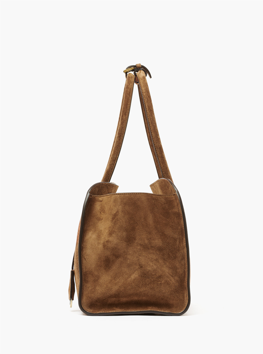 Medium suede tote bag
