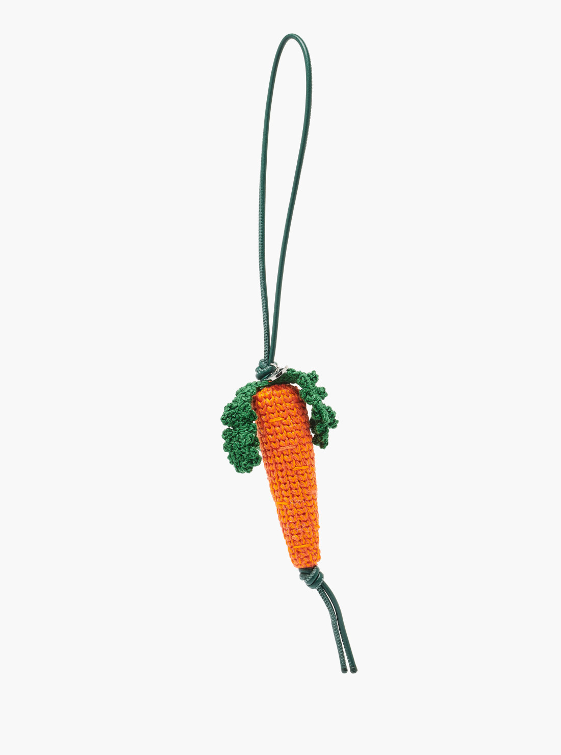 Charm carotte en crochet
