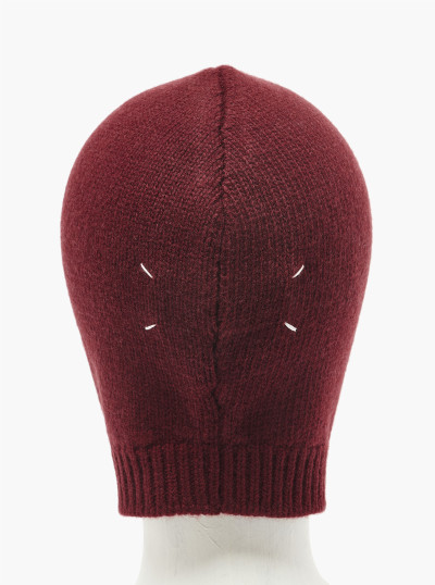 Capuche en maille de laine 2