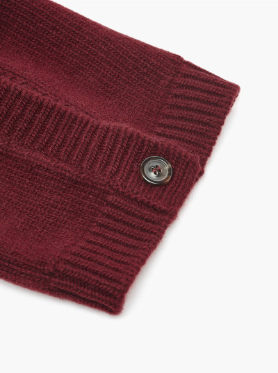 Wool knit hood 2