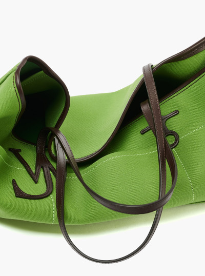 Sac cabas en toile et cuir... 2