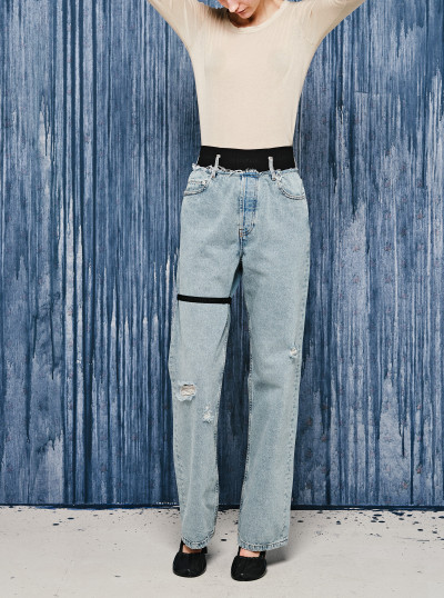 Jean ceinture élastique 2