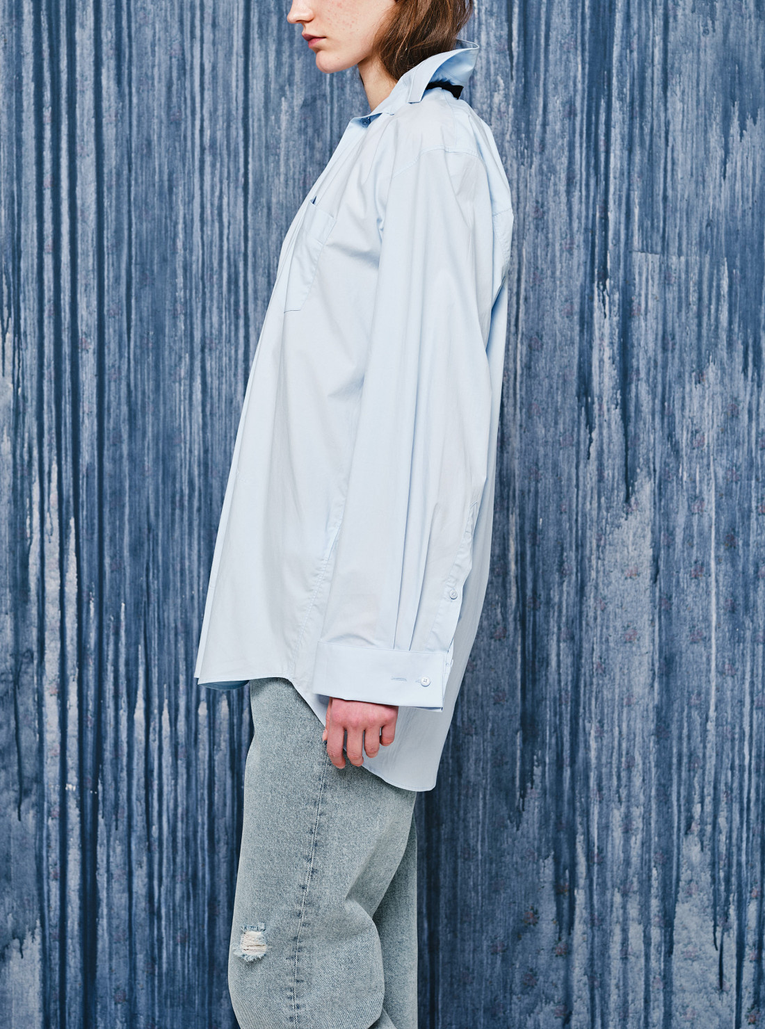 Chemise col élastique
