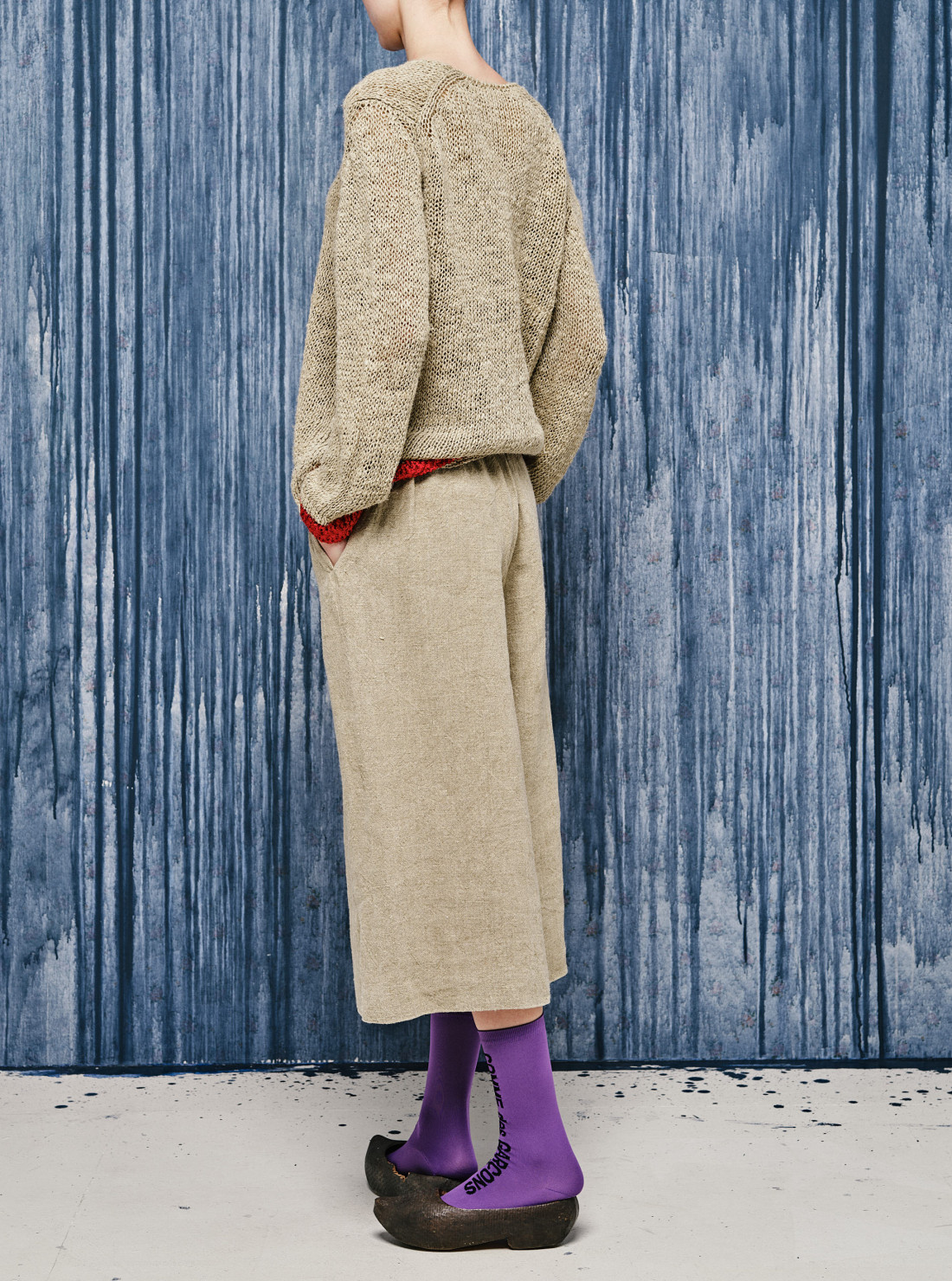 Linen sweater
