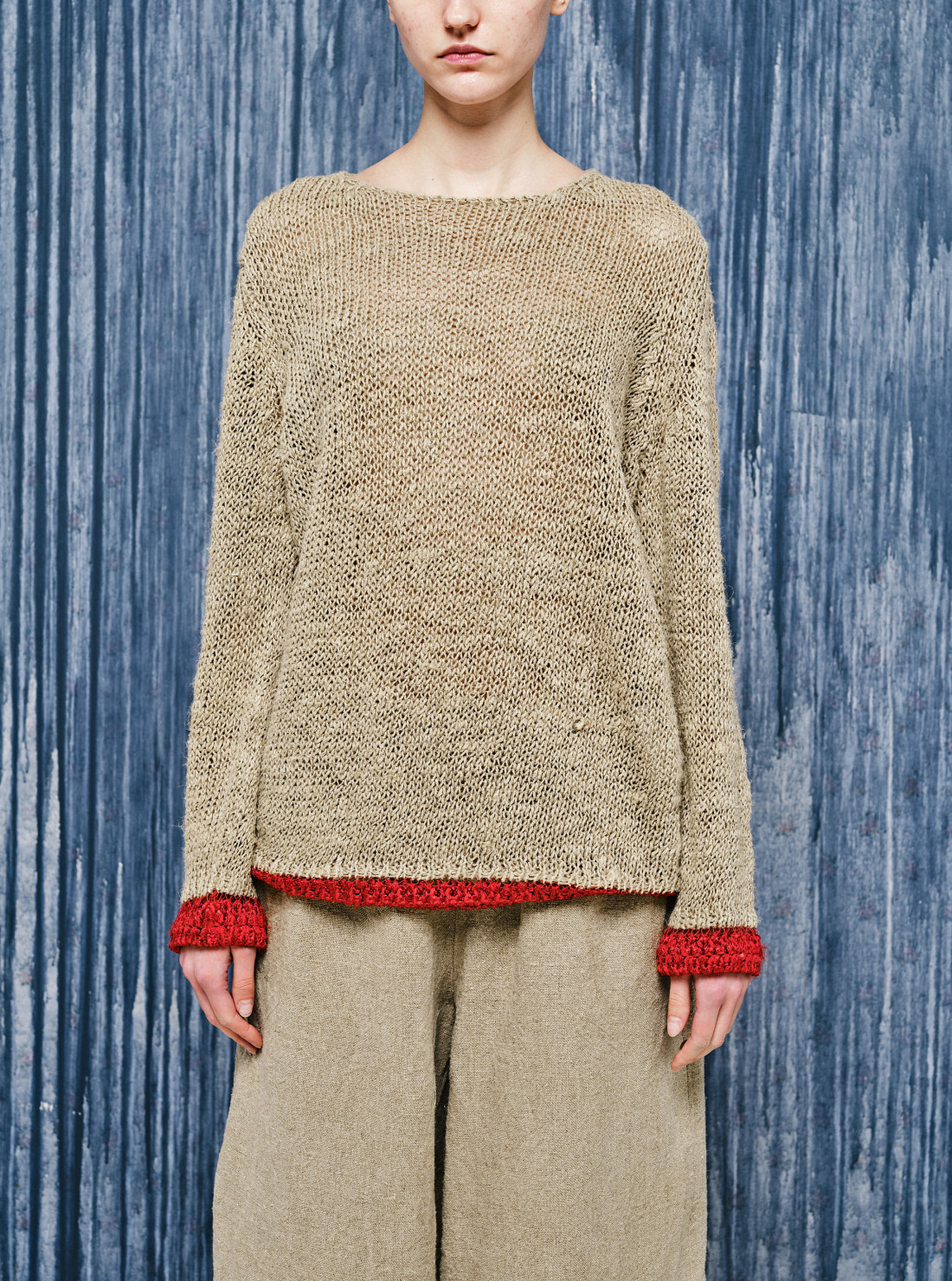 Linen sweater