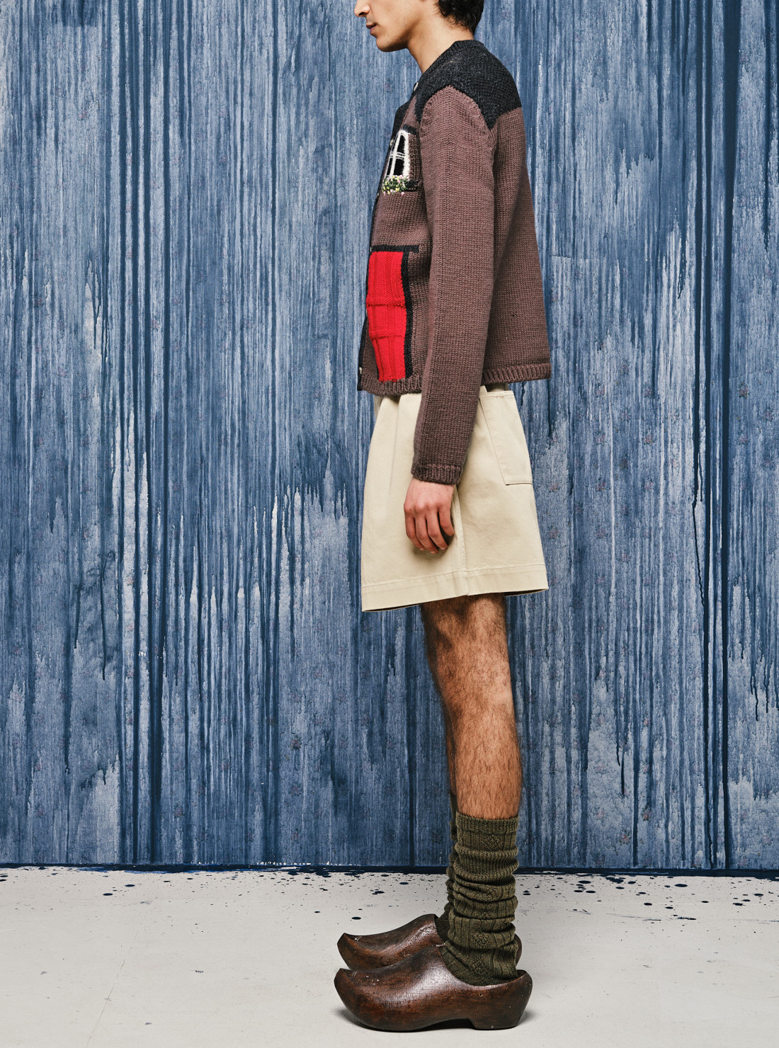 House Polo Cardigan