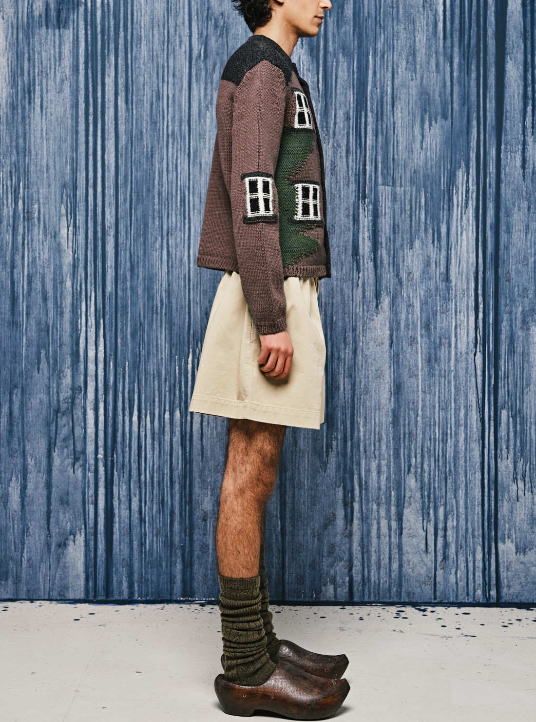 House Polo Cardigan