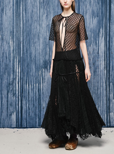 Robe en dentelle