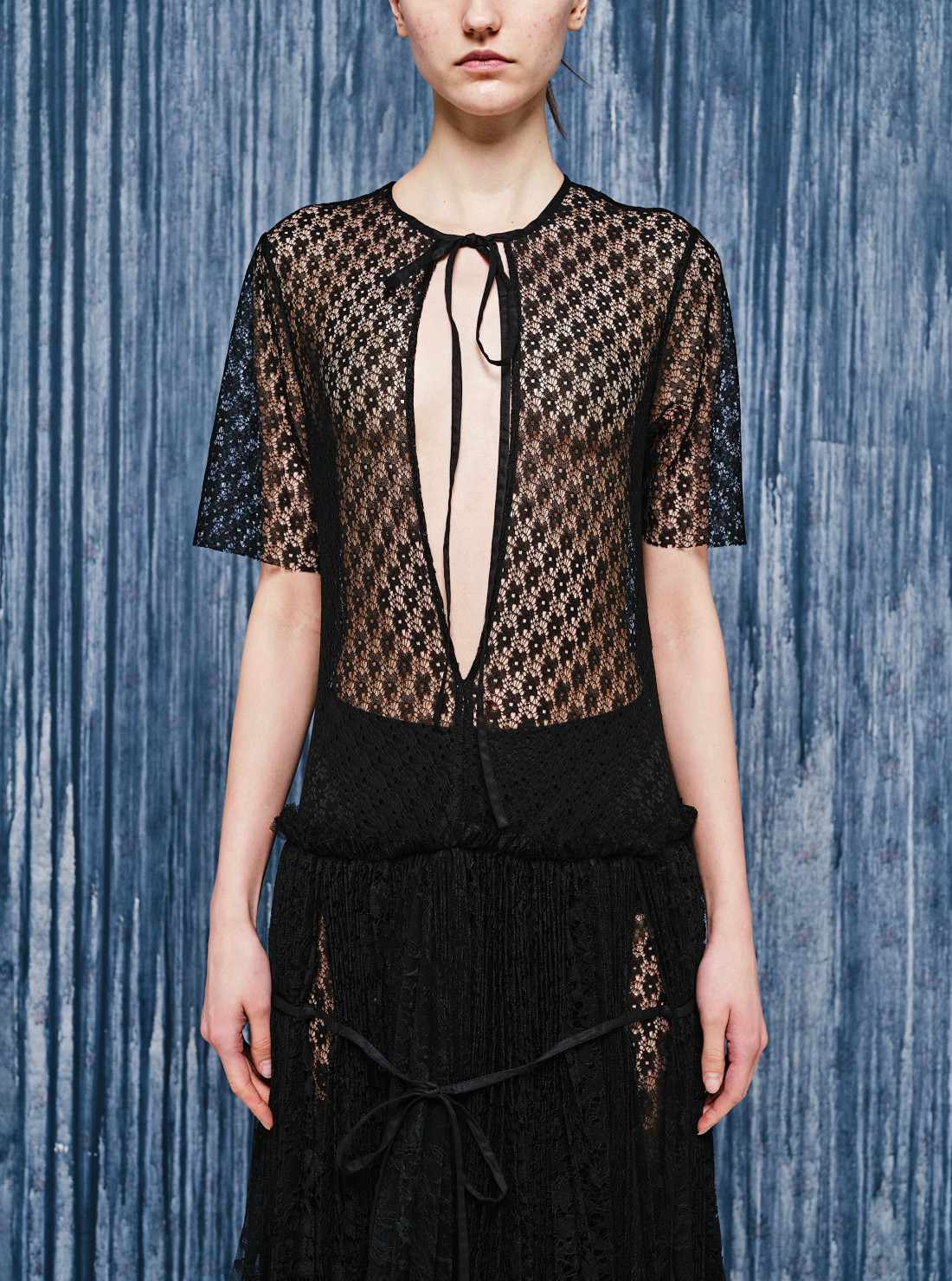 Robe en dentelle