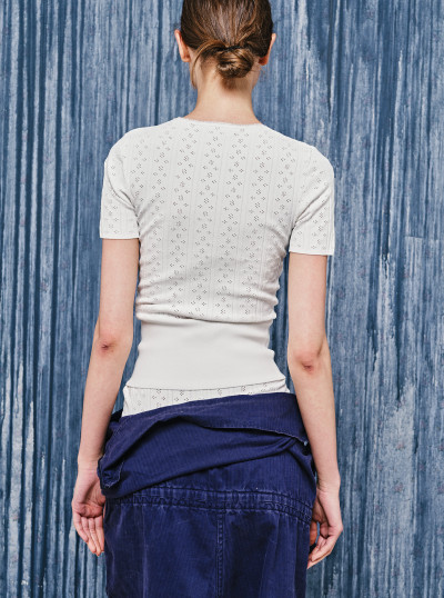 Pointelle Tee 2