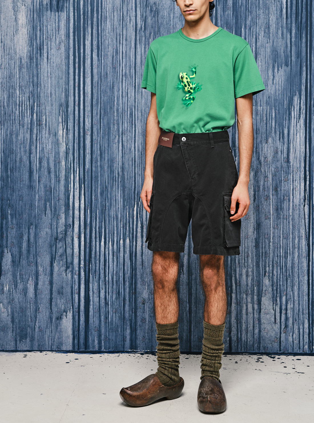Twisted Patch Pocket Short