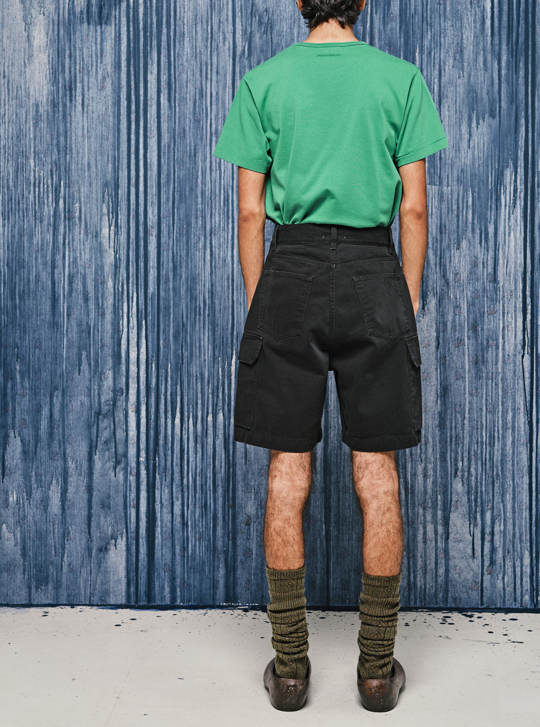 Twisted Patch Pocket Short