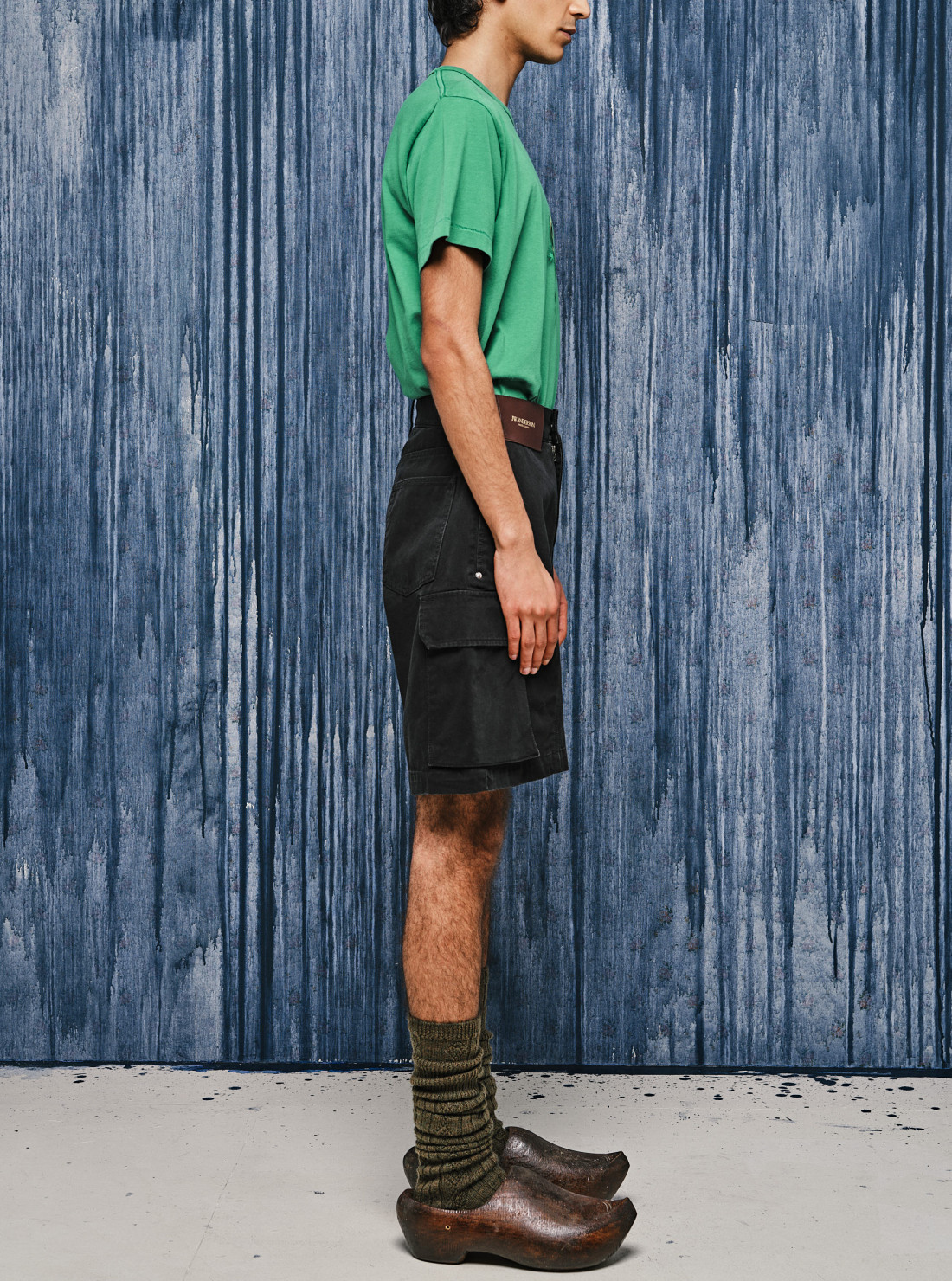Twisted Patch Pocket Short