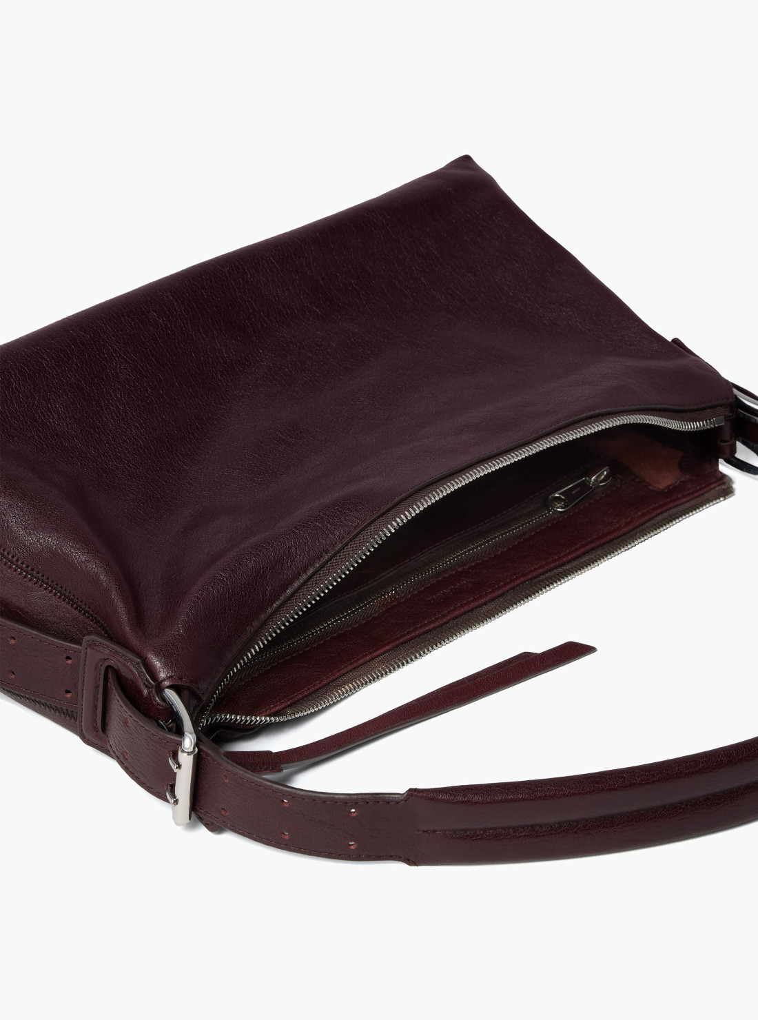 Belted Baguette Bag