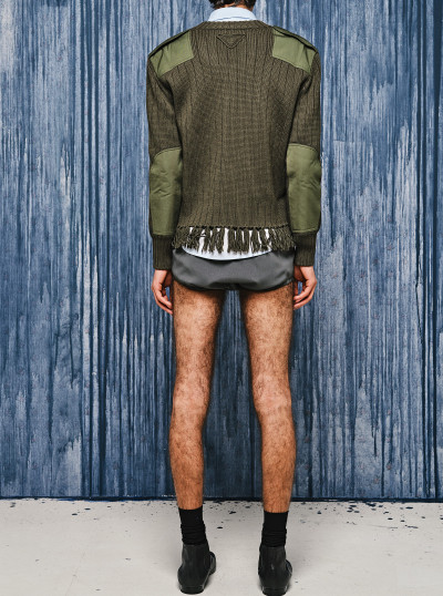 Fringed wool sweater 2