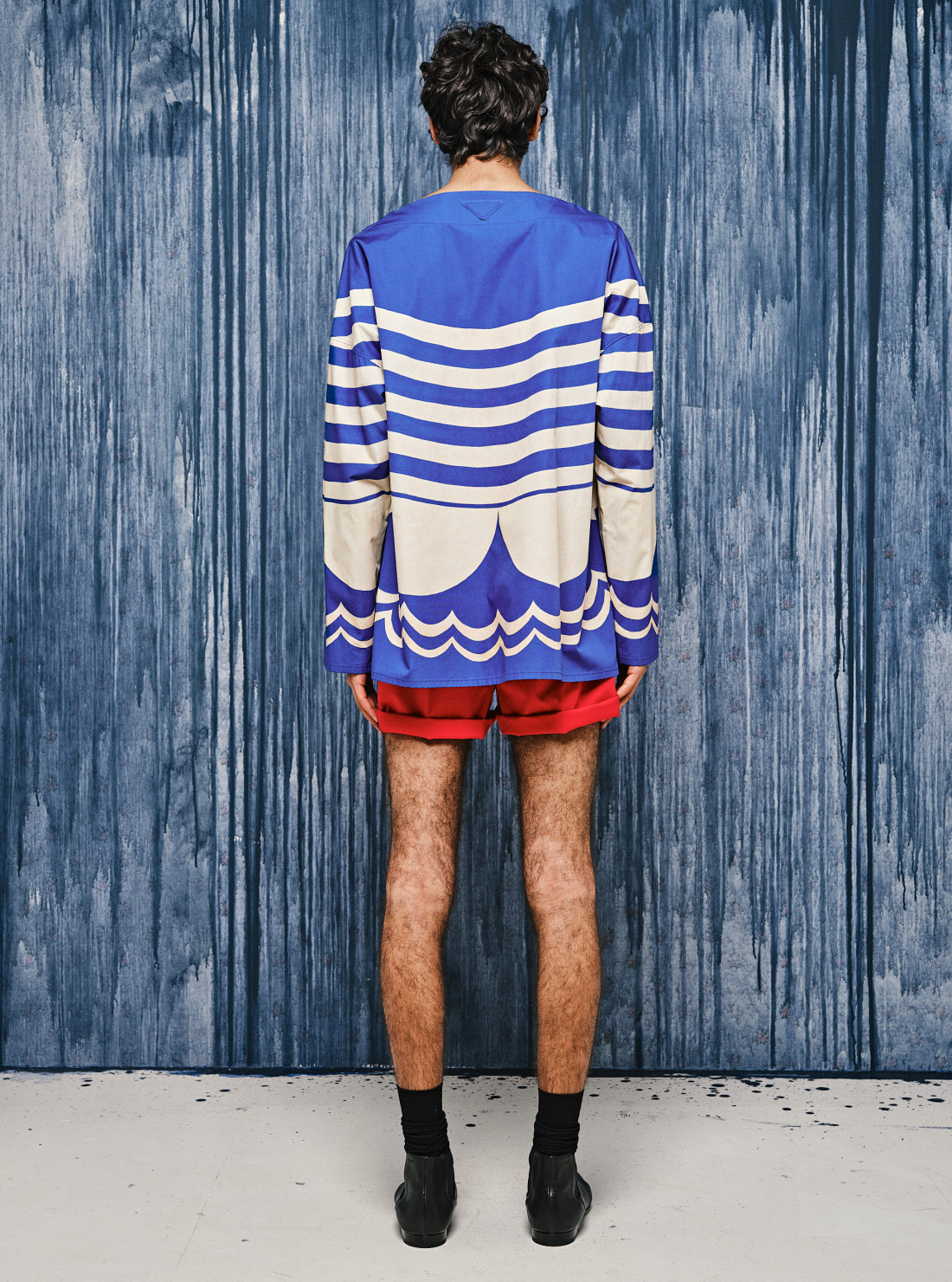 Chemise en coton imprimé