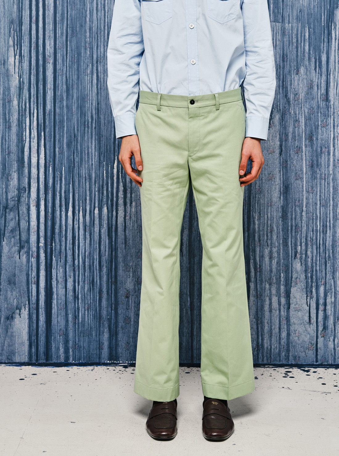 Poplin pants