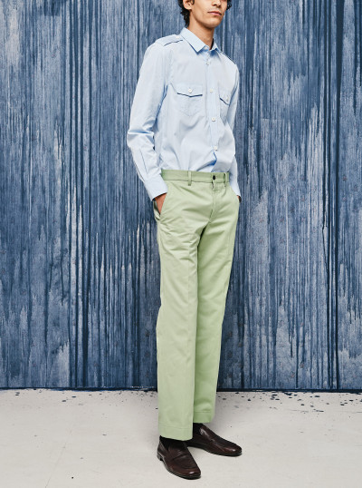 Pantalon en popeline 2