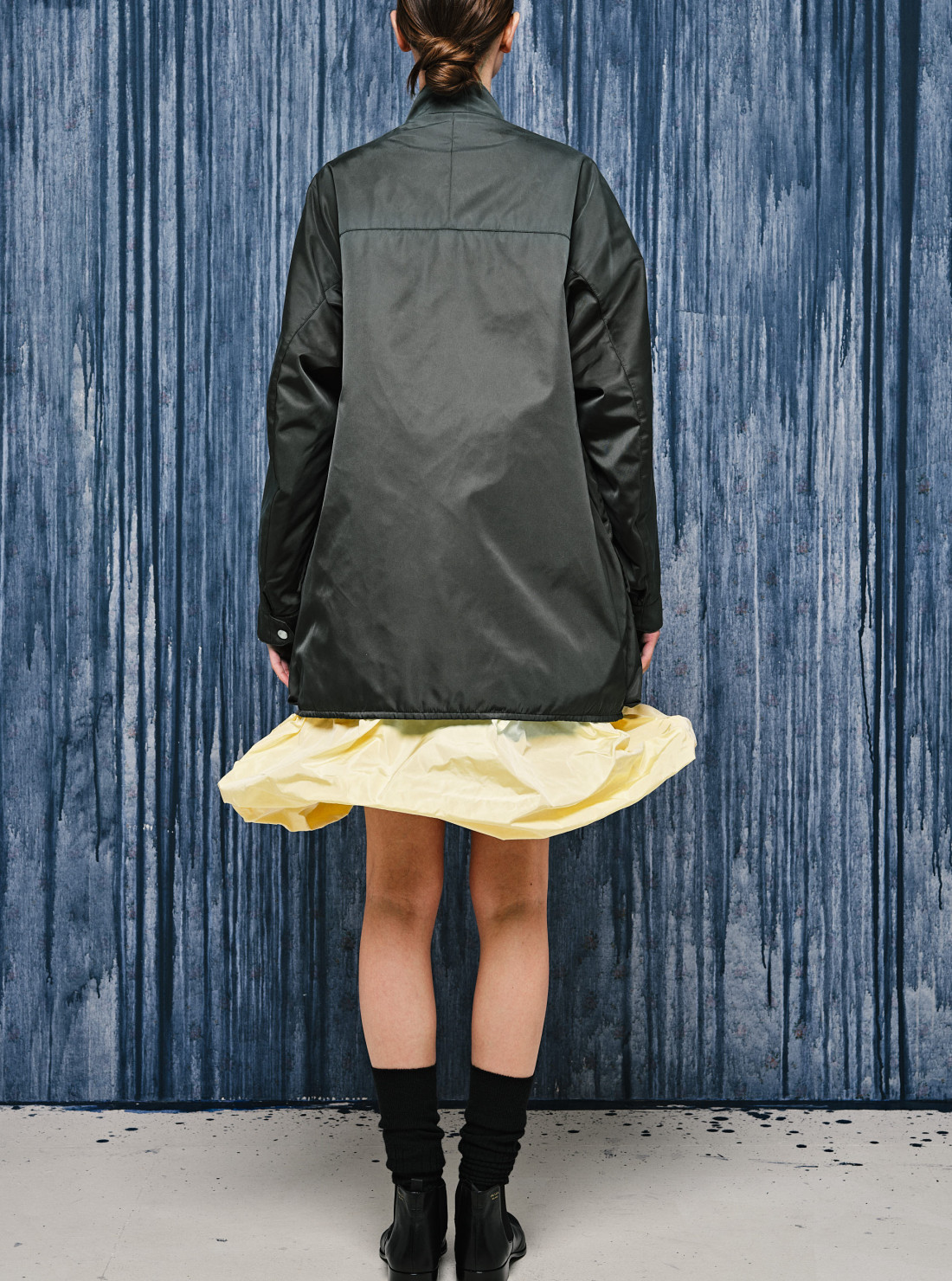 Veste imperméable en Re-Nylon lavé