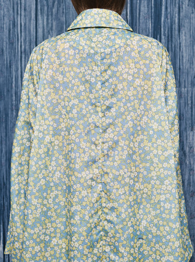 Printed Re-Nylon raincoat 2