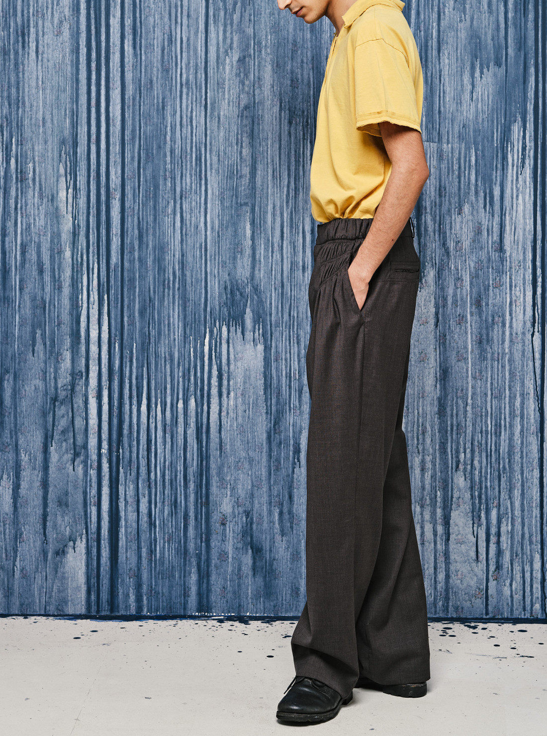 Pantalon froncé Minna