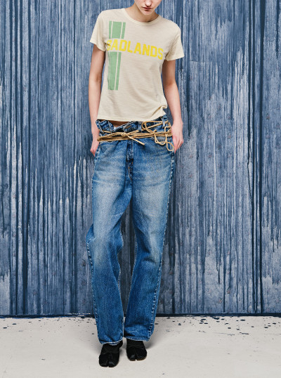 T-shirt 'Badlands' blanc cassé 2