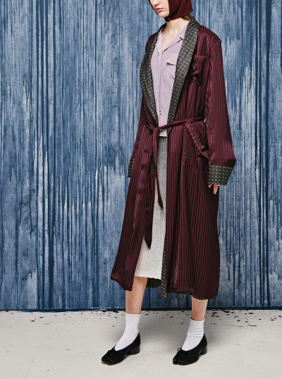 Reversible Robe de Chambre coat