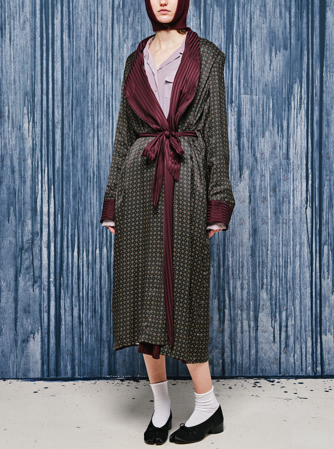 Reversible Robe de Chambre coat