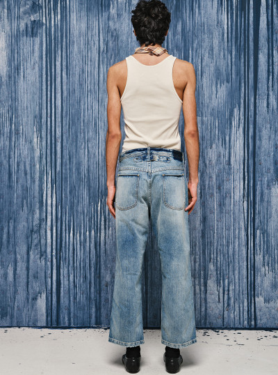 Straight-leg cropped jeans 2