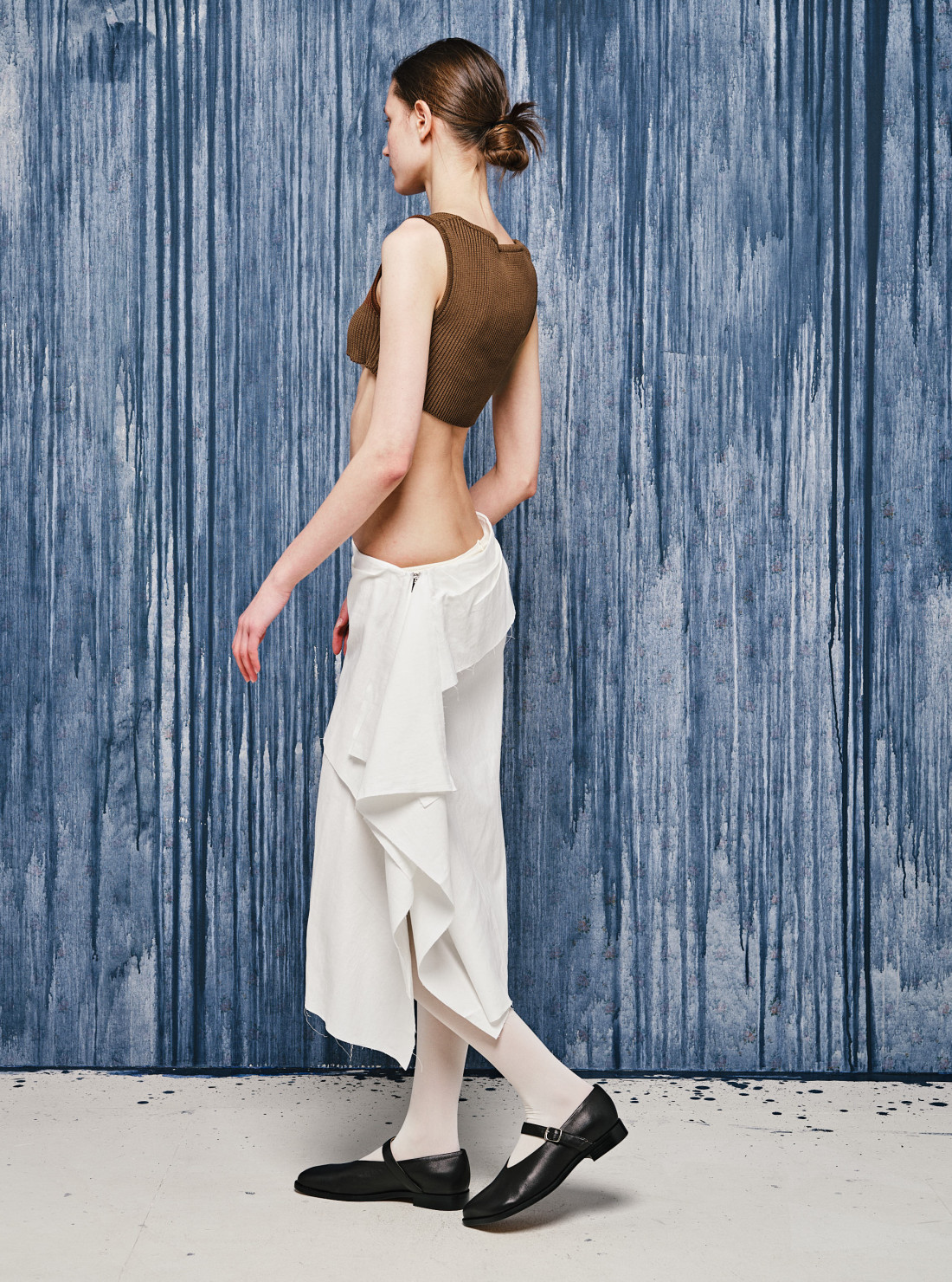 Knit harness top