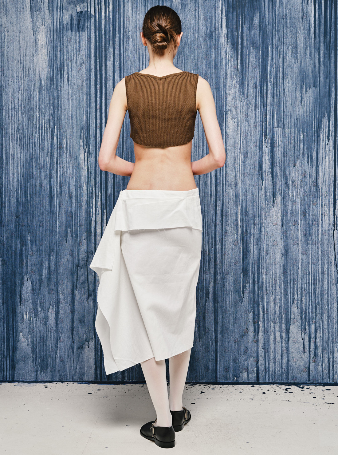 Knit harness top