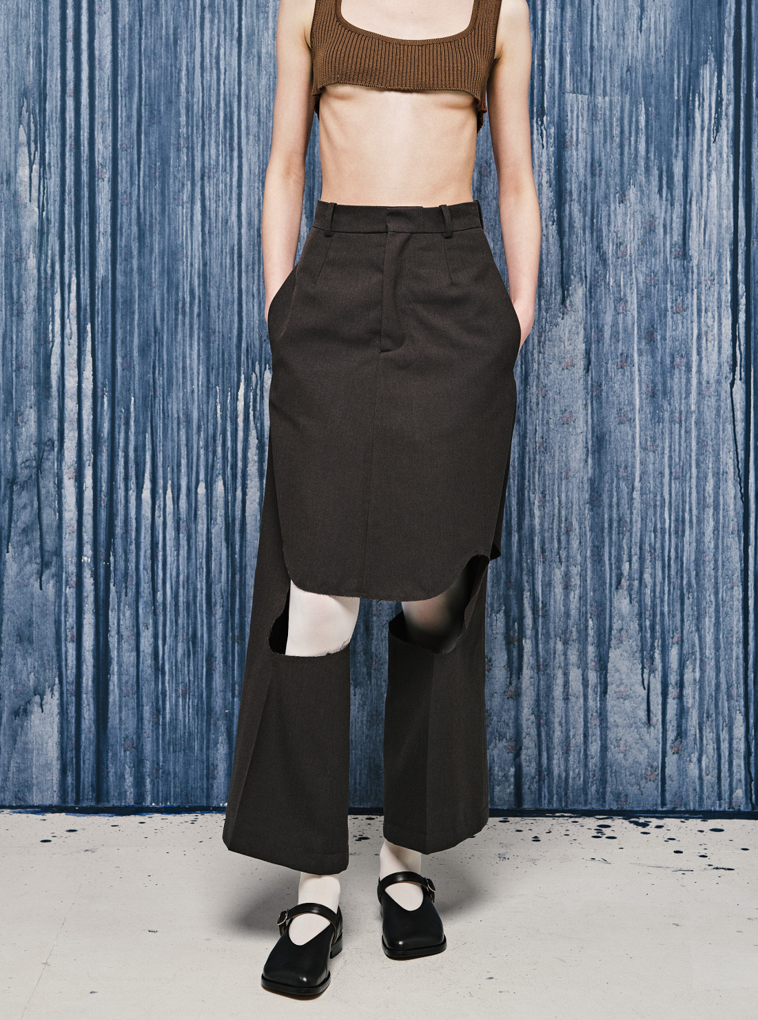 Pantalon-jupe eolico