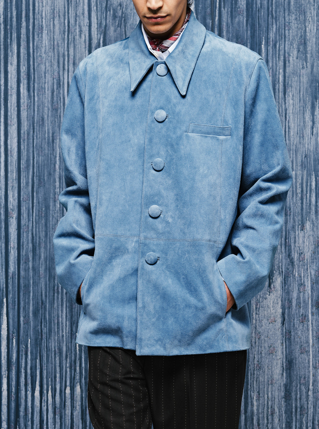 Veste en daim Lir