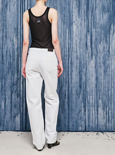 Five Pockets Twisted Pants 2