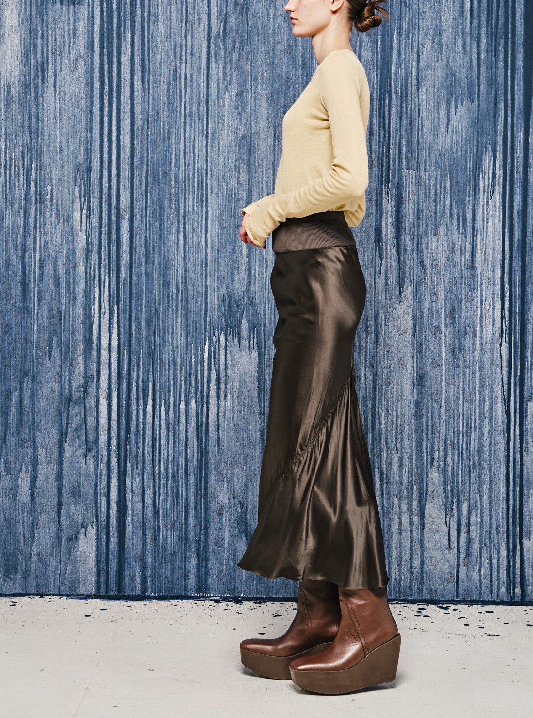 Calf Bias Skirt