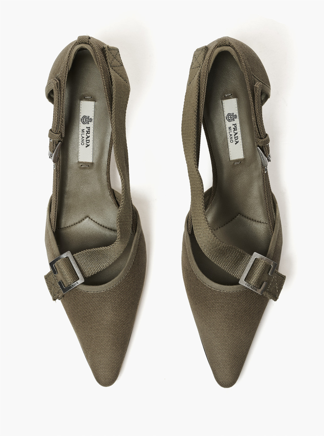 Escarpins en toile
