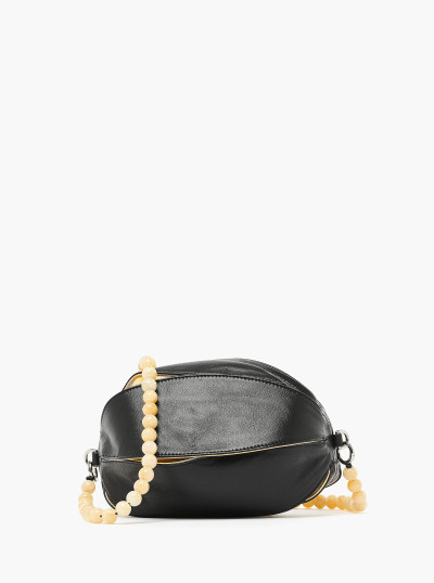 Sac ballon à soufflets en cuir 2