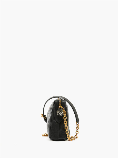 Mini sac Panthea en cuir noir 2