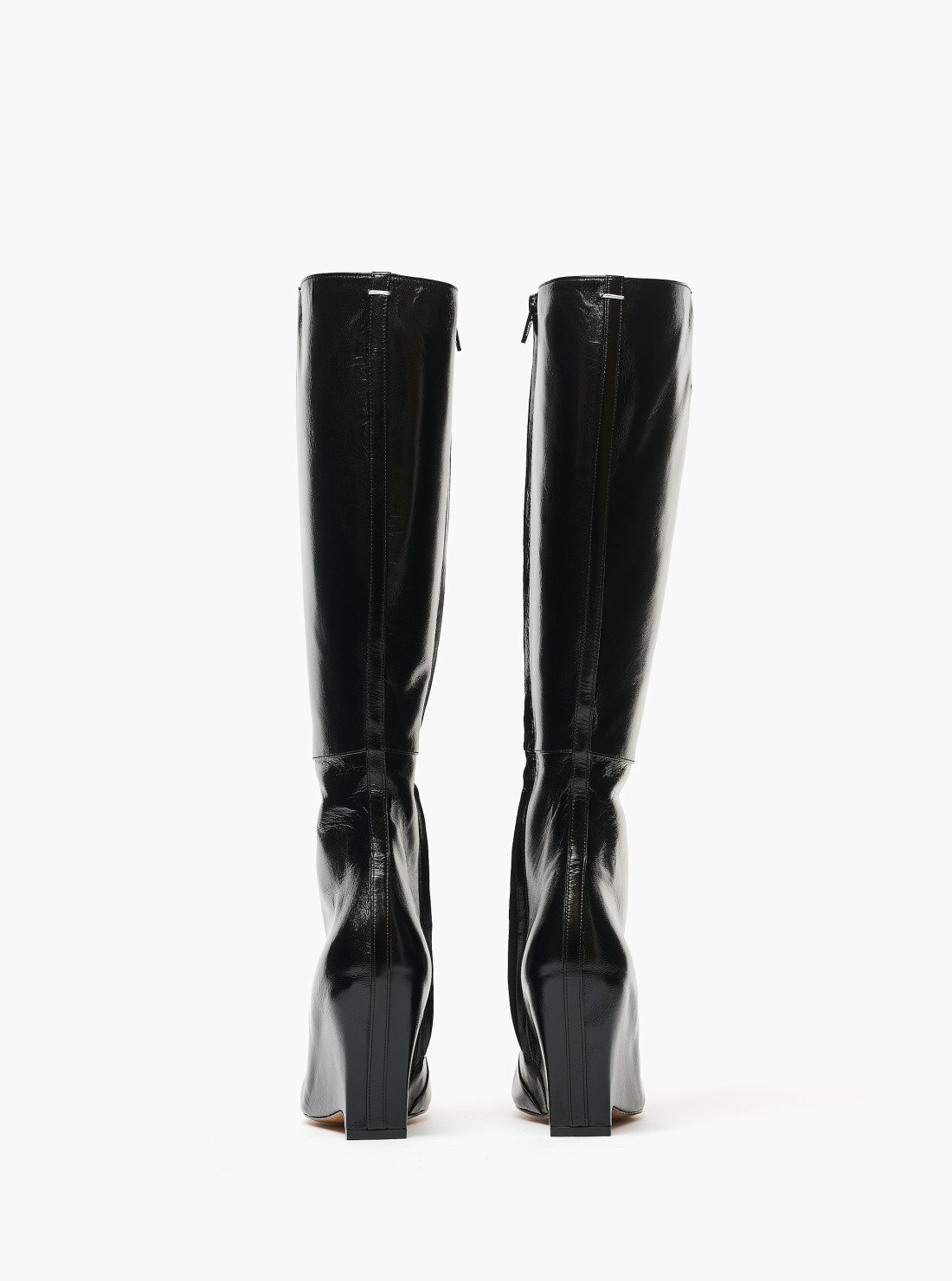 Bottes hautes sans talon