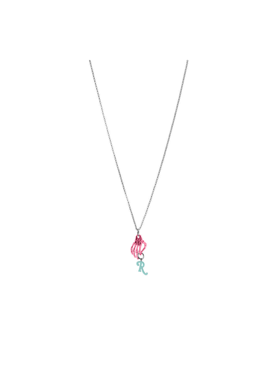 Skeletonhand Holding R Necklace